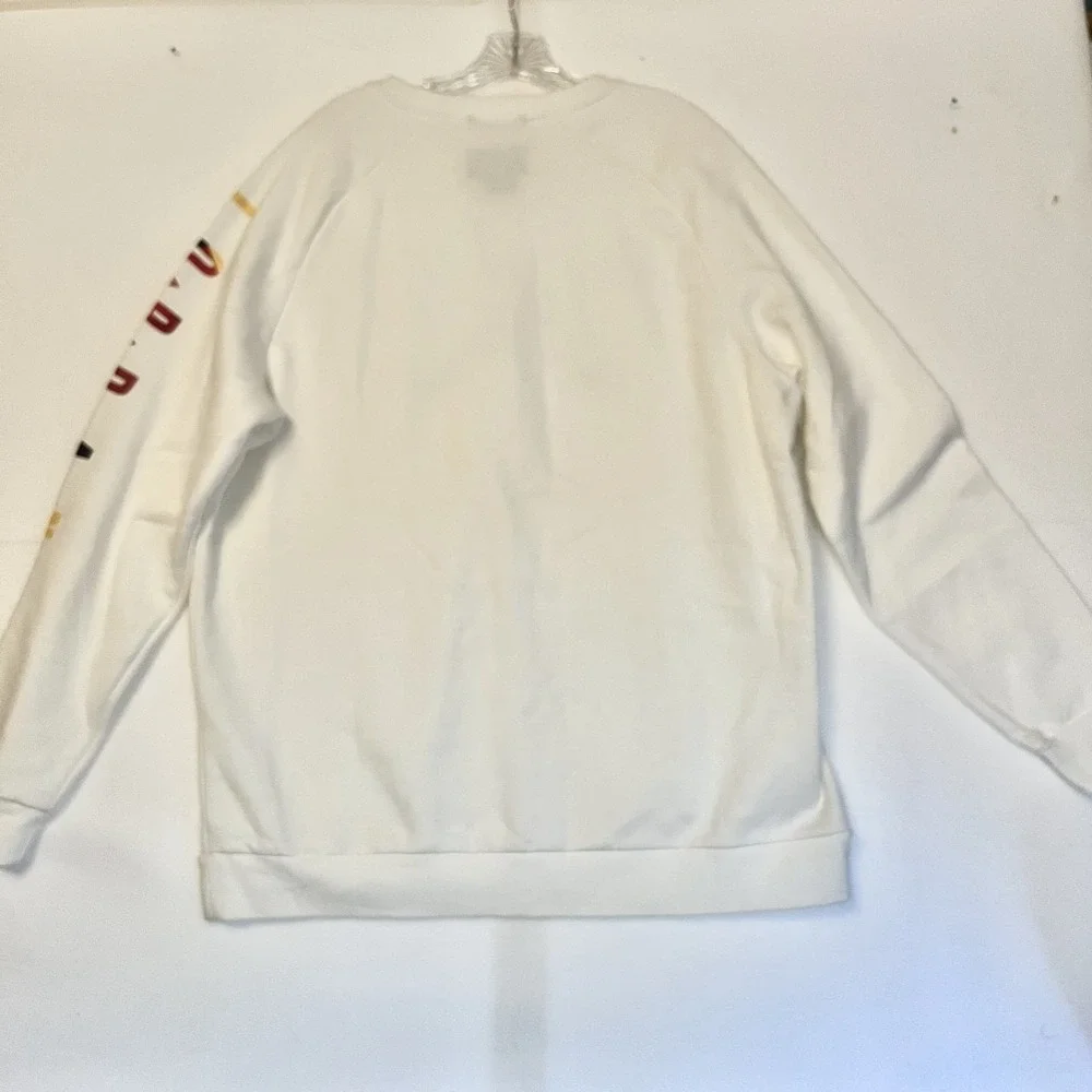 NWT Air Jordan Jump Man Rival Crew Sweat Shirt Long Sleeve White XXL Mens